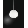 AXIS Závěsné svítidlo, těleso kov, povrch chrom lesk, difuzor sklo opál, pro žárovku 1x10W, G9, 230V, IP20, rozměry d=110mm, vč závěs lanka h=2500mm, lze zkrátit. náhled 1