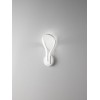 BLOSSOM Nástěnné svítidlo, těleso kov, povrch bílá mat, difuzor plast opál, LED 13W, 1040lm, teplá 3000K, 230V, IP20, rozměry 170x390mm. náhled 1