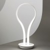 BLOSSOM Stolní lampa, těleso kov, povrch bílá mat, difuzor plast opál, LED 13W, 1040lm, teplá 3000K, 230V, IP20, rozměry 170x360mm. náhled 1