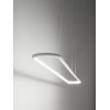 CIRCUIT Závěsné svítidlo, těleso kov, povrch bílá mat, difuzor plast opál, LED 42W/3280lm, teplá 3000K, 230V, stmívatelné, IP20, rozměry 1200x120mm, vč závěs lanka h=1500mm, lze zkrátit. náhled 1