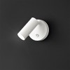 CANOR VÝPRODEJ Nástěnné svítidlo, nastavitelný směr svícení, těleso kov, povrch černá mat, difuzor plast opál, LED 4,5W, 350lm, teplá 3000K, rozměry d=100mm, 160x40mm. náhled 2