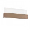 GHOST Nástěnné svítidlo, těleso hliník, povrch bílá mat, difuzor plast opál, LED 16W, 1315lm, CCT přepín teplota teplá 3000K, neutrální 4000K, denní 6000K, 230V, IP20, rozměry 420x160x54mm. náhled 4