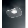 MEDUSA Stropní přisazené svítidlo, těleso kov, povrch bílá mat, difuzor plast čirý, LED 30W, 2400lm, teplá 3000K, 230V, IP20, rozměry 500x135x240mm. náhled 1