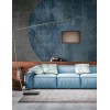 ZOE Stojací oblouková lampa, těleso kov, povrch černá mat, stínítiko textil černá, pro žárovku 1x40W, E27, 230V, IP20, rozměry stínítka: d=500mm, h=300mm; lampy:  h=1850mm. náhled 2