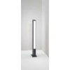 POLE Sloupkové svítidlo, těleso hliník, povrch černá antracit, dif. plast opál, LED 11W, 880lm, teplá 3000K, Ra90, 230V, IP65, tř.1, rozměry 120x80mm, h=800mm. náhled 1