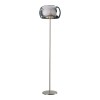 SPHERA Stojací lampa, základna kov, povrch chrom, difuzor sklo 30% transparent chrom, pro žárovku 4x33W, G9, 230V, IP20, tř.2, rozměry d=400mm, h=1580mm. náhled 1