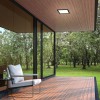 INVERNESS Stropní venkovní svítidlo, plast černá, difuzor plast opál, LED 15W, smart TUYA smart WiFi, dálk. ovl. nast teplota CCT teplá 2700K, denní 6500K, 1190lm, stmív., 230V, IP44, tř.2, rozměry 250x250x30mm náhled 20