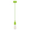 ROXY Závěsný kabel s objímkou, těleso silikon, povrch černá, pro žárovku 1x60W, E27, 230V, IP20, tř.1. rozměry d=80mm, včetně závěsného kabelu s textilním úpletem h=1500mm, lze zkrátit náhled 5