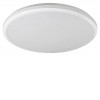 BRANDON LED 36W VÝPRODEJ Stropní přisazené svítidlo, těleso kov, povrch bílá, difuzor plast opál, LED 36W, 2160lm, neutrální 4000K, 230V, do koupelny IP65, tř.2. rozměry d=375mm. náhled 1