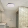 BRANDON LED 36W VÝPRODEJ Stropní přisazené svítidlo, těleso kov, povrch bílá, difuzor plast opál, LED 36W, 2160lm, neutrální 4000K, 230V, do koupelny IP65, tř.2. rozměry d=375mm. náhled 3