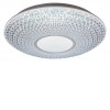 CORALIA LED 72W VÝPRODEJ Stropní svítidlo, základna kov, difuzor plast imitace křišťál, LED 72W, 5728lm, dálk ovl součástí, stmívatelné, nast CCT, teplá 3000K, neutrální 4000K, denní 6500K, Ra80, 230V, IP20, rozmě náhled 1