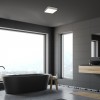 WOLIMIR Stropní svítidlo, základna kov, povrch chrom, dif plast opál, LED 22W, přepín. Teplota CCT teplá 3000K, neutr 4000K, denní 6000K, 1800lm, stmív, RGB, 230V, do koupelny IP44, tř.1, 290x290x70mm. náhled 3