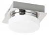 HILARY stropní svítidlo 1×5W Stropní svítidlo, těleso kov, povrch chrom lesk, difusor plast opál, efekt noční oblohy, LED 1×5W, 400lm, neutrální 4000K, 230V, IP20, tř.1, rozměry d=130mm náhled 1