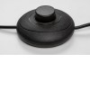 LUIGI Stojací lampa, těleso kov, povrch černá mat, difuzor plast opál, LED 18W, teplá 3000K, 1050lm, stmívání pomocí spínače, 230V, IP20, tř.2, rozměry d=200mm, h=1465mm. náhled 3