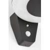 CERTOVO Nástěnné venkovní svítidlo, senzor pohybu, záběr 110°, dosah 6-8m, těleso kov, povrch černá, dif plast opál, LED 4W, neutrální 4000K, 360lm, stmív. vypínačem, nap. 3,7V, IP44, tř.3, d=185mm, h=100mm. náhled 2