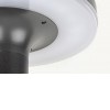 ALASKA Nástěnné venkovní svítidlo, senzor pohybu, záběr 110°, dosah 6-8m, těleso kov, povrch černá, dif plast opál, LED 10W, neutrální 4000K, 250lm, napájení 3,7V baterie, IP44, tř.3, d=210mm, h=165mm. náhled 2