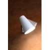 MINGO 1X28W E14 nástěnné VÝPRODEJ Nástěnná lampa, těleso kov, povrch bílá mat, stínítko kov, povrch bílá mat, pro žárovku 1x28W E14, 230V, IP20, tř.1,  rozměry 150x260x100 mm, stínítko 150x100mm náhled 5