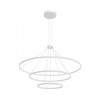 ORBIT Závěsné svítidlo, mezikruží, těleso hliník/kov, povrch černá, difuzor plast opál, LED 150W, 9645/7156lm, teplá 3000K, Ra80, stmí. TRIAC, 230V, IP20, rozměry d=1200, vč.záv.kab. h=1700mm,lze zkrátit náhled 3
