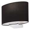 ENJOY nástěnné 1X42W E27 VÝPRODEJ Základna nástěnného svítidla, těleso kov, povrch chrom, stříbrná lesk, pro žárovku 1x42W E27, 230V, IP20,  tř.1,  rozměry 238x130x280mm, stínítko SAMOSTATNĚ náhled 2