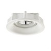 DINGO Stropní, vestavné, bodové, bezrámečkové, komínkové svítidlo, výklopné +-22°, těleso sádra, povrch bílá, pro žárovku 1x50W, G53 AR111, 12V, IP20, d=220, h=150mm, náhled 1