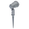 GARY 3000K 950LM Bodové svítidlo, těleso hliník, šedostříbrná, sklo čiré, LED 10W, COB, teplá 3000K, 950lm/cca 50W žár, vyzař úhel 45°, 230V, IP65, d=84mm, h=145mm, bodcem do záhonu náhled 2