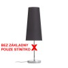 CONNY Stínítko, materiál textil (polycotton), povrch vnější černá, vnitřní zlatá fólie, pro žárovku max 23W, d=150mm, h=300mm náhled 1