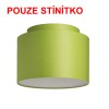 DOUBLE 55/30 Stínítko, materiál textil povrch vnější bílá, pro žárovku max 23W, d=550mm, h=300mm náhled 6
