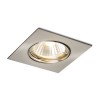 TOPIC R Stropní, podhledové, bodové, svítidlo, výklopné +-30°, těleso hliník, povrch bílá mat, pro žárovku 1x50W, GU10 ES50, 230V, IP20, tř.1, 83x83mm náhled 3