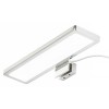 SAVOY-LED Svítidlo montáž na hranu zrcadla, těleso kov, povrch chrom lesk, difuzor plast mat, LED 1x8W, teplá 3000K, 300lm, Ra80, 230V, do koupelny IP44, tř.2. rozměry 244x60x10mm, svítí nahoru/dolů náhled 1