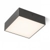 LARISA SQ 17 Stropní, přisazené svítidlo, těleso kov, povrch černá, difuzor plast opál, LED 15W, 1200lm, teplá 3000K, Ra80, 230V, IP20, rozměry 170x170x58mm náhled 1