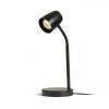 JOLI Stolní lampa, těleso kov, barva černá mat, pro žárovku 1x10W, GU10, 230V, IP20, rozměry: d=75mm, h=390mm. náhled 1