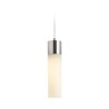 EIGHT závěsná 1X28W E27 Závěsné, svítidlo, základna kov, povrch chrom, difuzor sklo opál, pro úspornou žárovku 1x28W, E27, 230V, IP20, tř.1, d=70mm, h=295mm, vč závěsného kabelu l=1200mm, lze zkrátit náhled 2