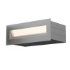 TESS RC VÝPRODEJ Vestavné, svítidlo do stěny, těleso hliník, povrch šedostříbrná, difuzor opál, LED 3W, teplá 3000K, 160lm, Ra80, 230V, IP20, tř.1, rozměry: 133x52x73mm, vč. montážního boxu, svítí náhled 13