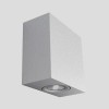 TICO I Nástěnné bodové svítidlo, materiál hliník, povrch broušený, LED 1W, teplá 3000K, 80lm/cca jako 4W žár), Ra80, vč. trafa 230V/350mA, IP20, 60x60x30mm, svítí dolů náhled 2