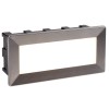 ANKLE LED VÝPRODEJ Vestavné venkovní svítidlo do stěny, těleso hliník a nerez, povrch nerez šedostříbrná mat, difuzor plast mat, LED 1x1,5W, neutrál 4000K, 163lm, 230V, IP65, tř.1. rozměry 55x95x205mm náhled 1