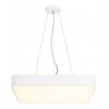 MEDO 60 SQUARE LED Závěsné nebo přisazené svítidlo, těleso hliník, povrch bílá, difuzor plast bílá, LED 39W, 3300lm, teplá 3000K, stmívatelné, 230V, IP20, tř.1, Ra80, rozměry 600x600mm, h=125mm. náhled 1