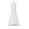 PHELIA CONE Závěsné svítidlo, těleso hliník, povrch vnější černá, vnitřní bílá, pro úspornou žárovku 1x23W, E27, 230V, IP20, tř.1, rozměry: d=130mm, h=255mm, vč záv kabelu l=2000mm, lze zkrátit. náhled 3