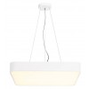 MEDO 60 SQUARE LED 39W DALI Stropní nebo závěsné svítidlo, těleso hliník, povrch bílá, difuzor plast, LED 39W, 3300lm, CCT teplá 3000K, stmívatelné DALI, 230V, IP20, rozměry: 600x600mm, h=125mm. náhled 2
