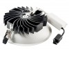 OCCULDAS LED 26W Stropní, podhledové svítidlo, těleso hliník a ocel, povrch vnější bílá, LED 26W, 1500lm, teplá 3000K, stmívatelné TRIAC, 230V, IP20, rozměry d=226mm. náhled 2