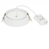 COMFORT CONTROL LED Stropní, podhledové svítidlo, těleso hliník a ocel, povrch vnější bílá, LED 15W, 810lm, teplá 3000K, stmívatelné TRIAC, 230V, IP20, rozměry d=140mm. náhled 2