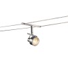 TENSEO SALUNA Závěsné lankové bodové svítidlo, těleso kov, povrch bílá, pro žárovku 1x35W nebo LED 1x5W, GX5,3, teplá 2700K, 300lm, 12V, rozměry 55x125x180mm náhled 3
