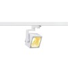 EURO Bodové svítidlo, nastavitelný směr svícení 350°/170°, těleso hliník, povrch bílá, LED 28,5W, teplá 3000K, vyzařovací úhel 60°, 230V, 210x150mm, vč. adapt do 3F lišty NORDIC, EUTRAC náhled 1