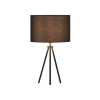 FENDA TABLE Stolní lampa, základna kov černá, bez stínítka, LED 1x40W, E27, teplá 2700K, 806lm, 230V, rozměry 360x230mm, délka přívodního kabelu l=1800mm náhled 2