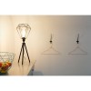 FENDA TABLE Stolní lampa, základna kov černá, bez stínítka, LED 1x40W, E27, teplá 2700K, 806lm, 230V, rozměry 360x230mm, délka přívodního kabelu l=1800mm náhled 4