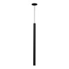 HELIA 60 Závěsné svítidlo, těleso hliník černá, LED 1x7,5W, teplá 3000K, rozměry d=30mm h=600mm, vč. závěsného kabelu l=1500mm, lze zkrátit, svítí dolů náhled 1