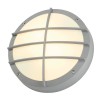 BULAN GRID CW Nástěnné nebo stropní venkovní svítidlo, těleso hliník, povrch černá antracit, difuzor plast opál, pro žárovku 2x25W, E27, IP44, rozměry d=275mm, h=85mm. náhled 3
