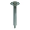 GLOO PURE Bodec, pro instalaci svítidla do záhonu, těleso kov, povrch galvanizovaný, d=48mm náhled 1
