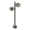 SITRA 360 SL Sloupkové, bodové, svítidlo, nastavitelný směr svícení, těleso hliník, povrch černá antracit, sklo čiré, pro LED 2x9W, GX53, 230V, IP44, hlavice d=100mm, v=720mm náhled 1