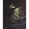 QUADRASYL Nástěnné venkovní svítidlo, těleso hliník černá antracit, krycí sklo čiré, pro LED 1x11W, GX53, 230V, IP44, rozměry 120x150x55mm, svítí dolů náhled 4