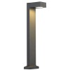 QUADRASYL Sloupkové, svítidlo, těleso hliník, povrch šedostříbrná, pro LED 1x11W, GX53, 230V, IP44, tř.1, h=750mm, 225x70mm, svítí dolů náhled 3